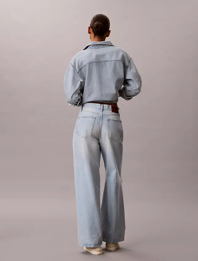 Jeans a gamba larga Jeans a gamba larga