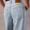 Jeans a gamba larga in misto lino Jeans a gamba larga in misto lino