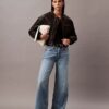 Jeans a gamba larga in misto lyocell Jeans a gamba larga in misto lyocell