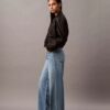 Jeans a gamba larga in misto lyocell Jeans a gamba larga in misto lyocell