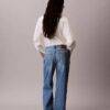 Jeans a gamba larga in misto lyocell Jeans a gamba larga in misto lyocell