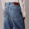 Jeans a gamba larga in misto lyocell Jeans a gamba larga in misto lyocell