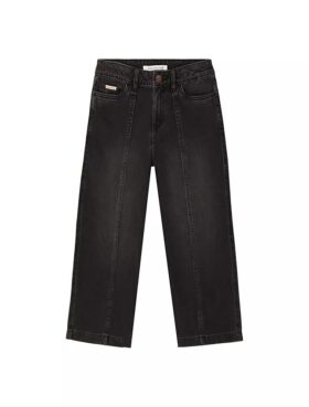 Jeans a gamba larga per bambine con cuciture