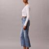 Jeans a vita alta, cropped e svasati Jeans a vita alta, cropped e svasati