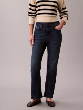 Jeans a vita alta, cropped e svasati Jeans a vita alta, cropped e svasati