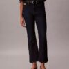 Jeans a vita alta, cropped e svasati Jeans a vita alta, cropped e svasati