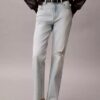 Jeans a vita alta e gamba dritta Jeans a vita alta e gamba dritta