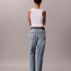 Jeans a vita alta e gamba dritta Jeans a vita alta e gamba dritta