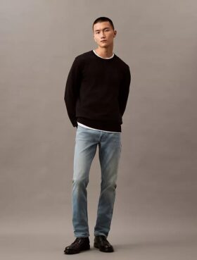 Jeans a vita dritta in stile anni ’90