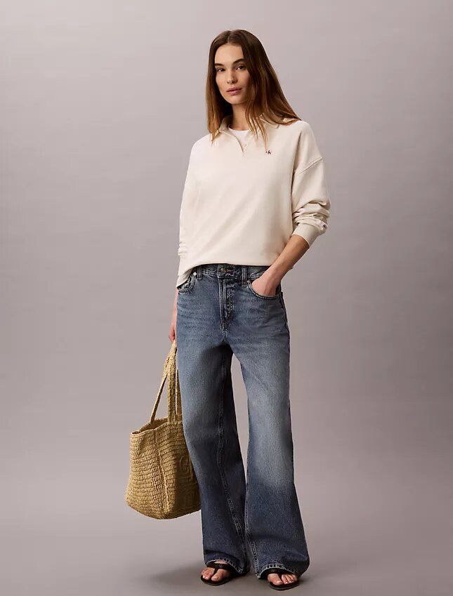 Jeans baggy a vita bassa Jeans baggy a vita bassa