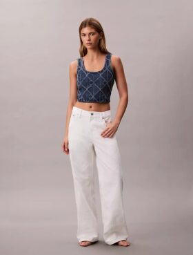 Jeans baggy a vita bassa