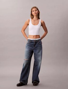 Jeans baggy a vita bassa Jeans baggy a vita bassa