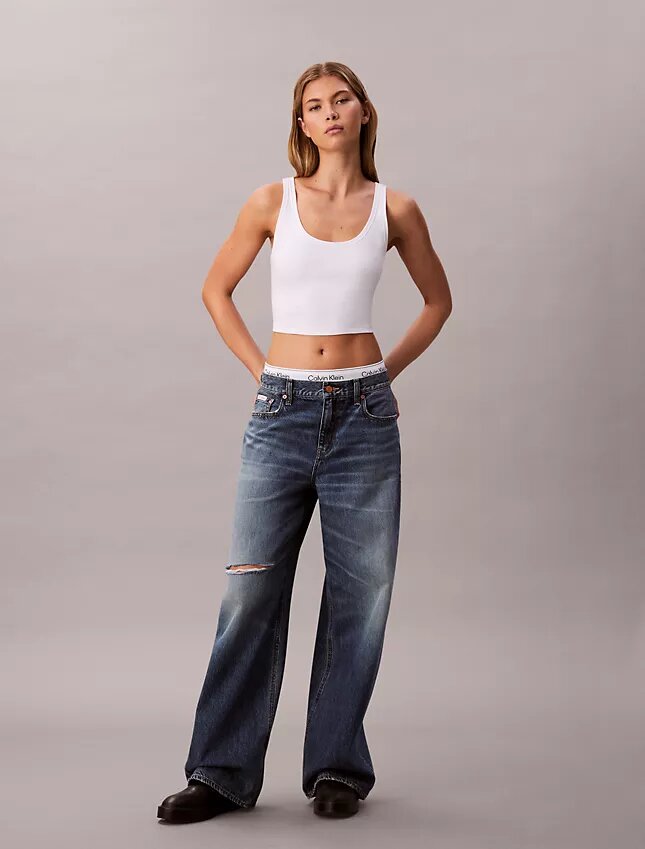 Jeans baggy a vita bassa Jeans baggy a vita bassa