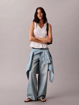 Jeans baggy a vita bassa Jeans baggy a vita bassa