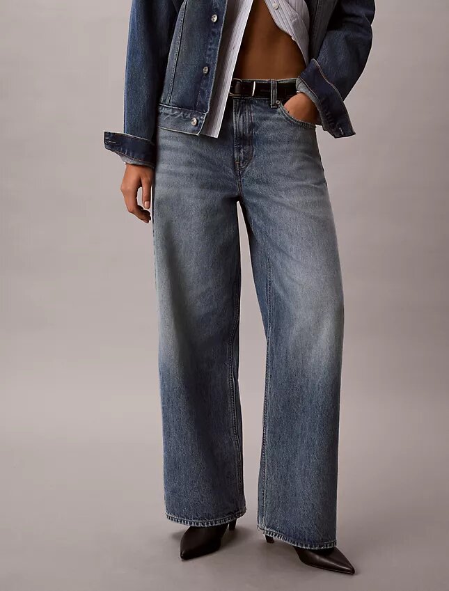 Jeans baggy a vita bassa Jeans baggy a vita bassa