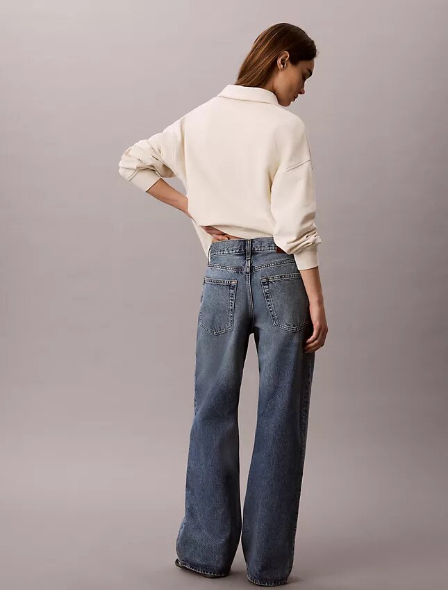 Jeans baggy a vita bassa Jeans baggy a vita bassa