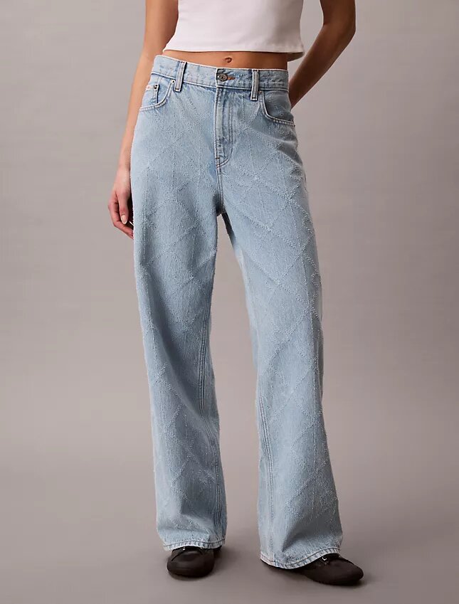 Jeans baggy a vita bassa Jeans baggy a vita bassa