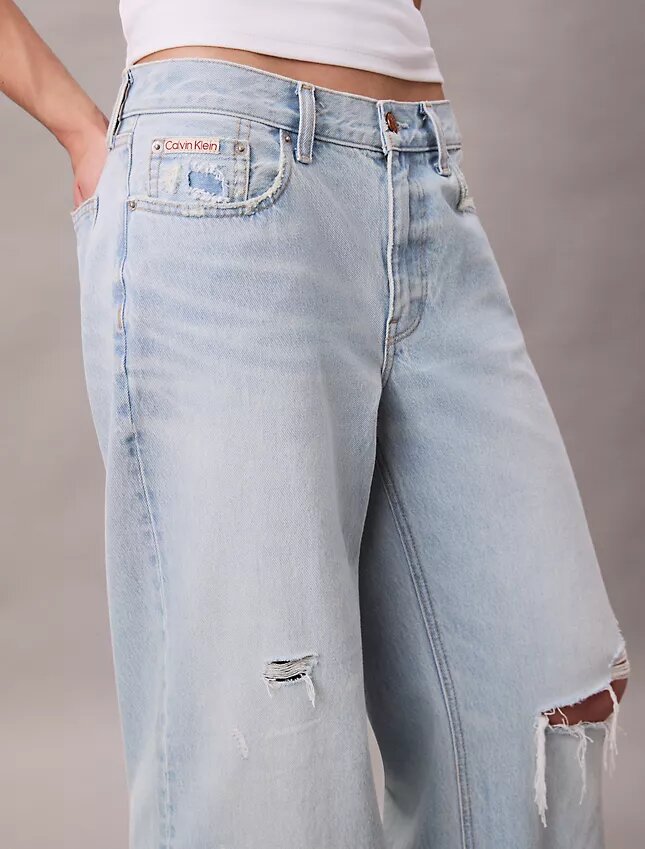 Jeans baggy a vita bassa Jeans baggy a vita bassa