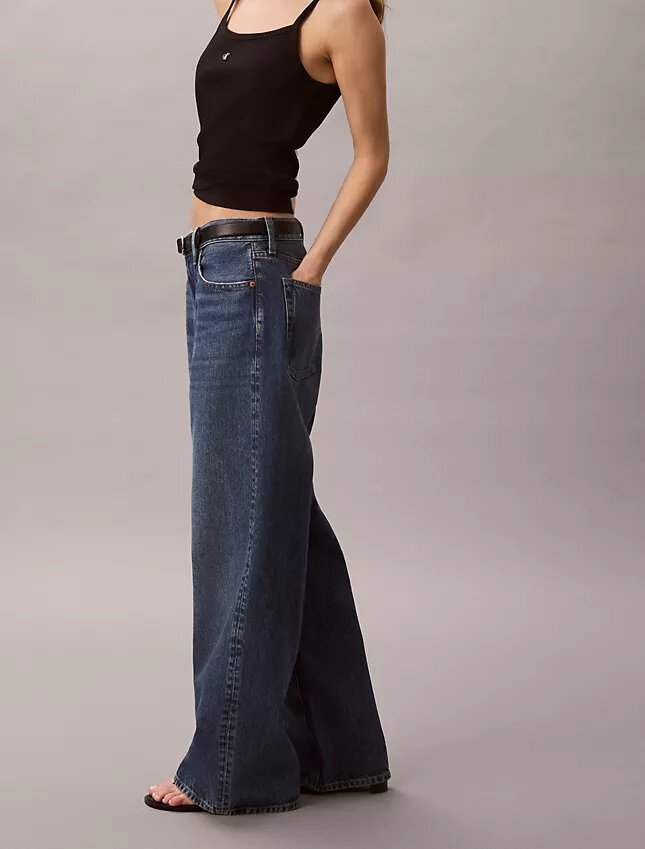 Jeans baggy a vita bassa Jeans baggy a vita bassa