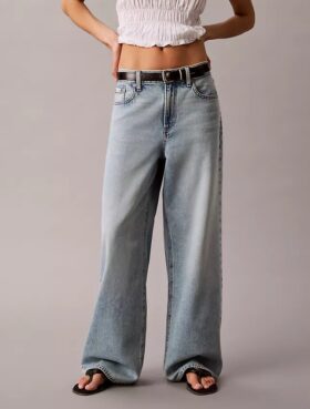 Jeans baggy a vita bassa Jeans baggy a vita bassa