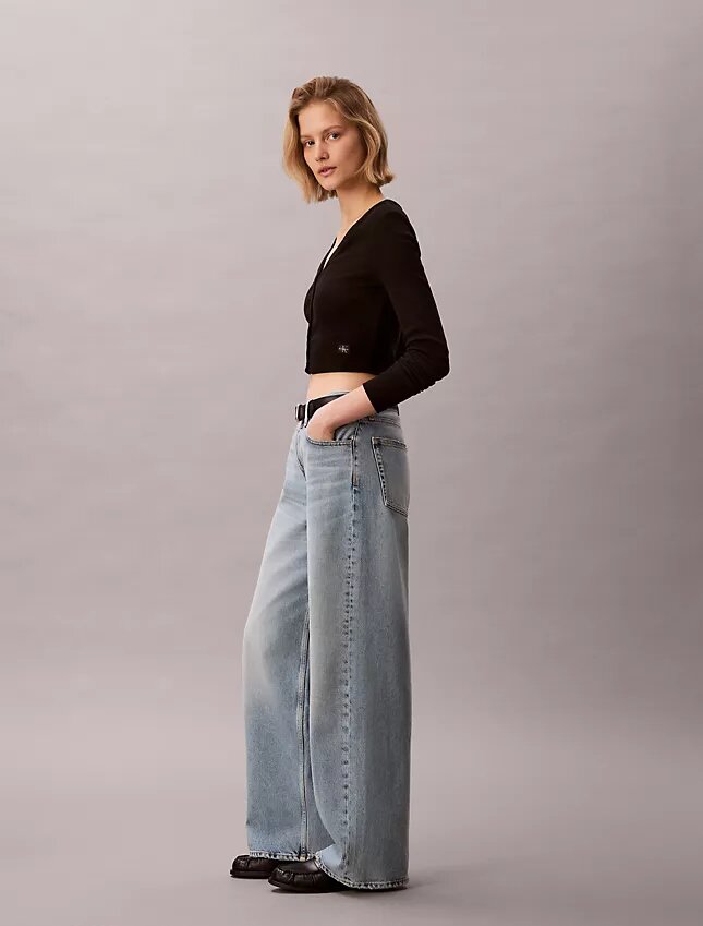 Jeans baggy a vita bassa Jeans baggy a vita bassa