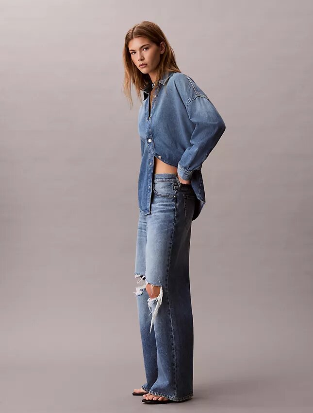 Jeans baggy a vita bassa Jeans baggy a vita bassa