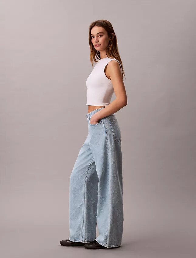 Jeans baggy a vita bassa Jeans baggy a vita bassa