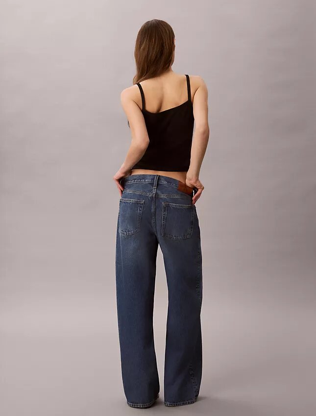 Jeans baggy a vita bassa Jeans baggy a vita bassa
