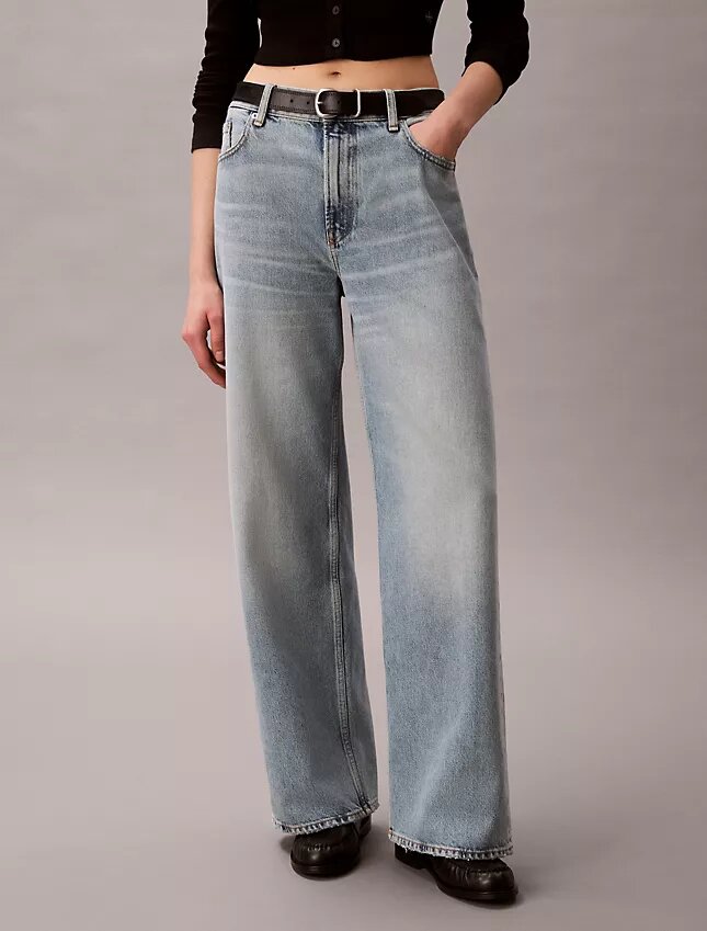 Jeans baggy a vita bassa Jeans baggy a vita bassa