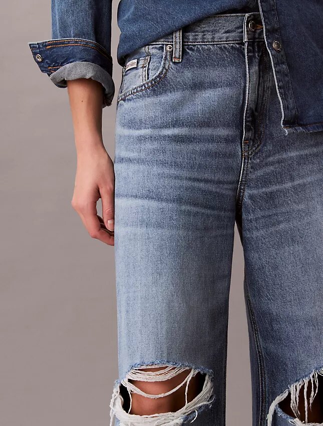 Jeans baggy a vita bassa Jeans baggy a vita bassa