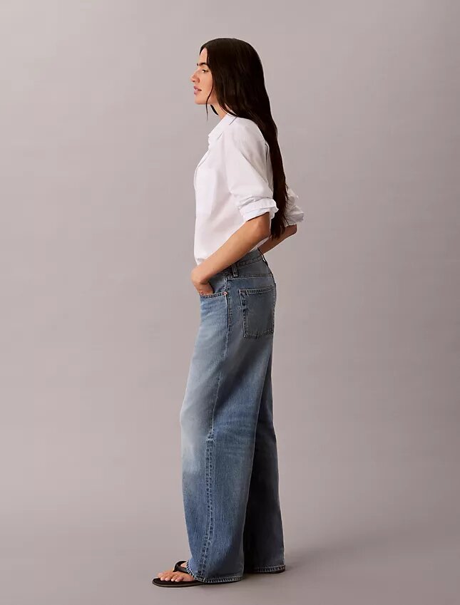 Jeans baggy a vita bassa Jeans baggy a vita bassa