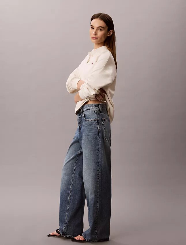 Jeans baggy a vita bassa Jeans baggy a vita bassa
