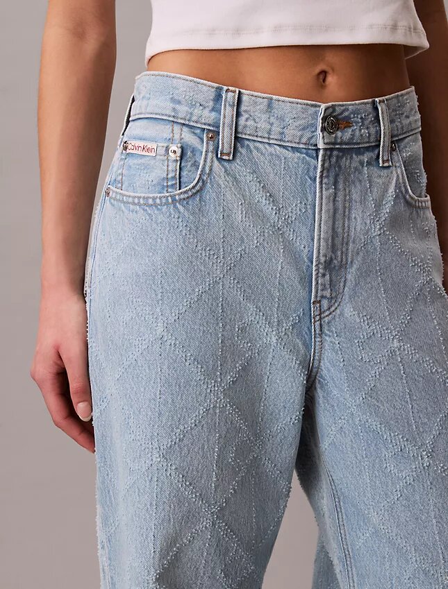 Jeans baggy a vita bassa Jeans baggy a vita bassa