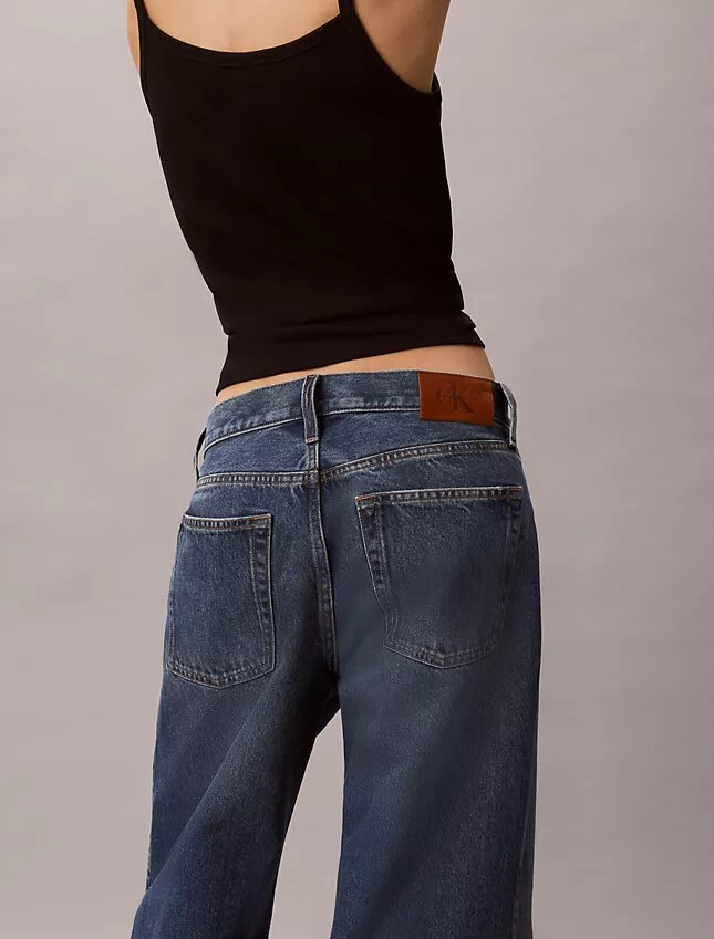 Jeans baggy a vita bassa Jeans baggy a vita bassa