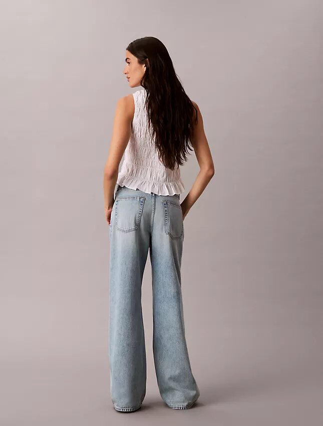 Jeans baggy a vita bassa Jeans baggy a vita bassa