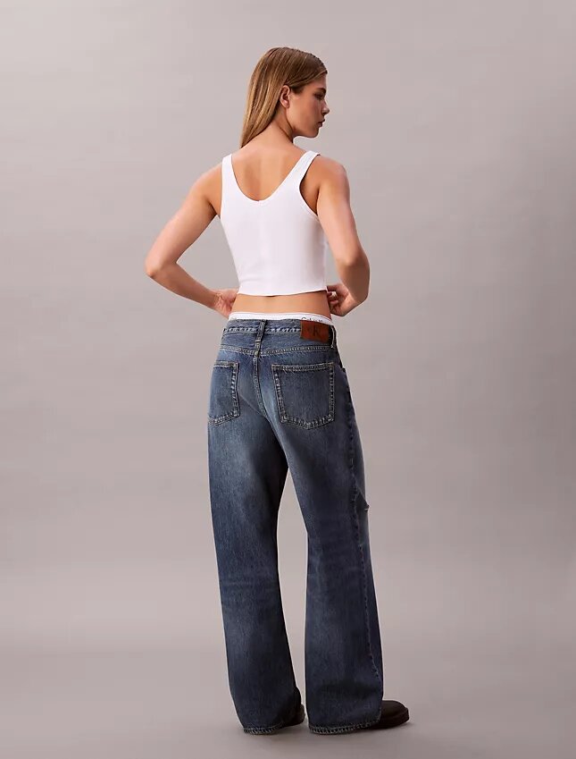 Jeans baggy a vita bassa Jeans baggy a vita bassa