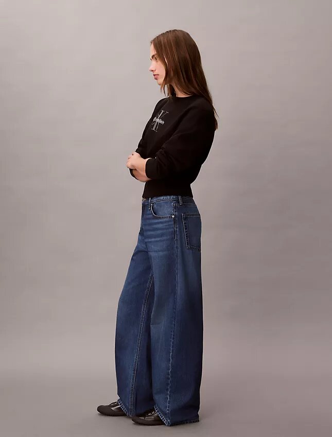 Jeans baggy a vita bassa Jeans baggy a vita bassa
