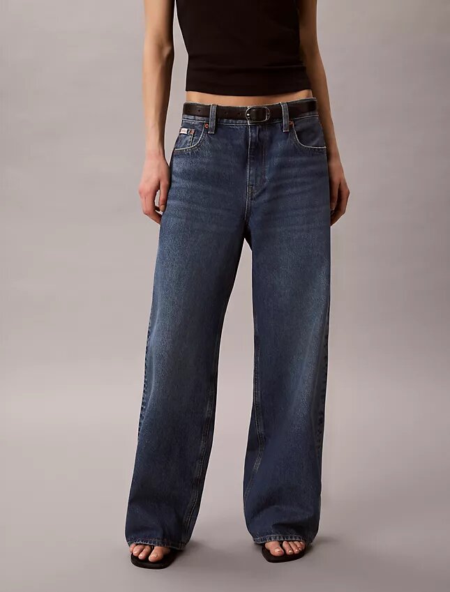 Jeans baggy a vita bassa Jeans baggy a vita bassa