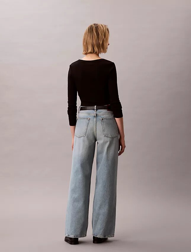 Jeans baggy a vita bassa Jeans baggy a vita bassa