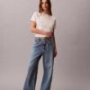 Jeans baggy a vita bassa con cintura Jeans baggy a vita bassa con cintura