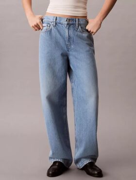 Jeans Barrel dal taglio morbido