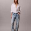 Jeans comodi con risvolto largo Jeans comodi con risvolto largo