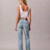 Jeans cropped a vita alta in misto Lyocell Jeans cropped a vita alta in misto Lyocell