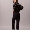 Jeans dritti con risvolto Jeans dritti con risvolto