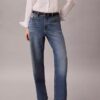Jeans dritti in misto cotone e lino anni ’90 Jeans dritti in misto cotone e lino anni ’90