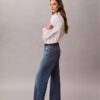 Jeans dritti in misto cotone e lino anni ’90 Jeans dritti in misto cotone e lino anni ’90