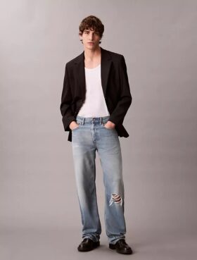 Jeans dritti in misto lyocell anni ’90 Jeans dritti in misto lyocell anni ’90