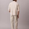 Jeans dritti standard in misto lana