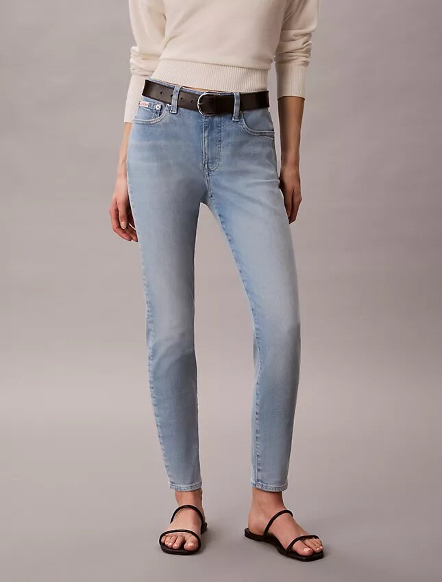 Jeans skinny a vita media Jeans skinny a vita media