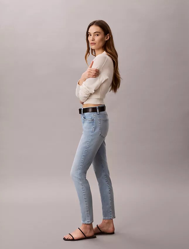 Jeans skinny a vita media Jeans skinny a vita media